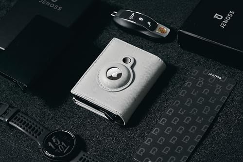 Jenoss Smart AirTag Wallet for Men & Women