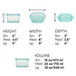 Reusable Food Storage Bags (3 Count)