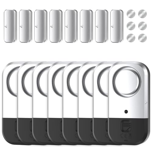 Door Window Alarm Sensors (8 Count)