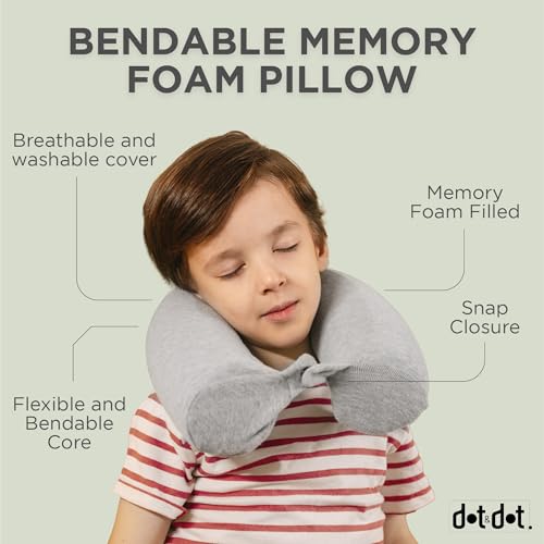 Twist Memory Foam Kids Travel Pillow