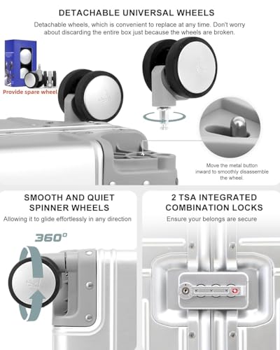All Aluminum Luggage 20