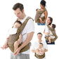 6-in-1 Baby Carrier with Hip Seat, Ergonomic Newborn to Toddler Carrier 7–50 lbs, Front Back Hip Carry, Lumbar Support, Sun Hood, Safety-Certified, Warm Taupe