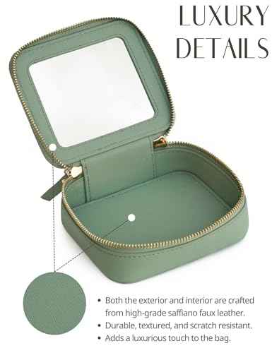 Clear Makeup Bag with Zipper (2 Count)