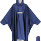 Hooded Rain Poncho for Adult Waterproof Lightweight Raincoat