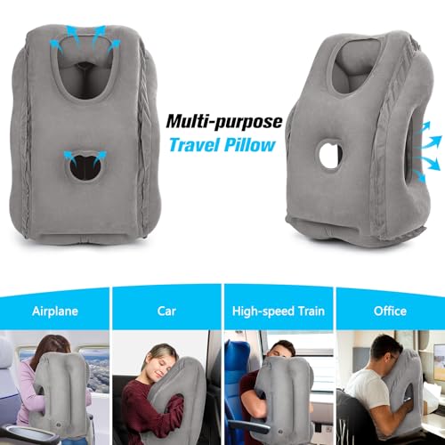 Inflatable Travel Pillows for Airplanes