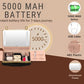 Lighted Makeup Case with Mirror + 10x Mini Mirror