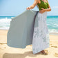 Microfiber Beach Towel for Adults with Bag