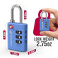 TSA Approved Locks for Luggage. Suitcase Locks with Open Alert Indicator (2 Count)