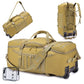 Duffel Bag with Wheels and Handle