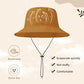 Waterproof Bucket Hats for Woman UPF 50+ Sun Hat Dark Mustard