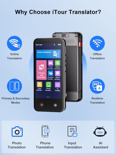 iTour Dual Screen Language Translator Device