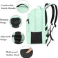 Mint Green Travel Laptop Backpack