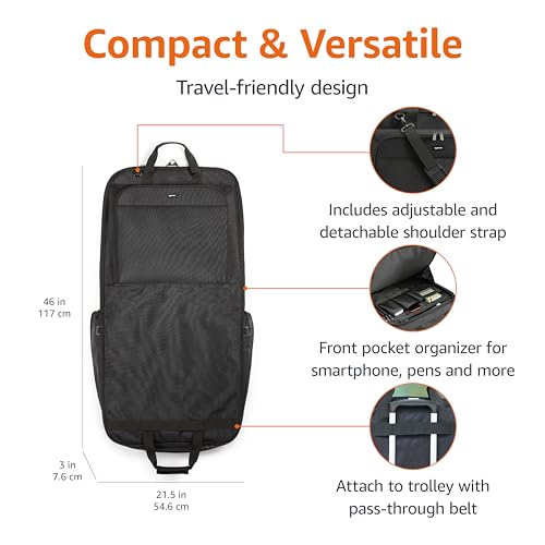 46" Premium Garment Bag for Travel
