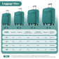 4 Piece Expandable Luggage Set (4 Count)
