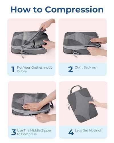 Compression Packing Cubes (6 Count)