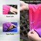 Adult Rain Poncho Waterproof Hooded Zipper Raincoat with Pockets