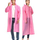 2 Pack Pink Long Sleeve Poncho Raincoats for Adults (2 Count)