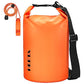 Waterproof Dry Bag Backpack with Emergency Whistle