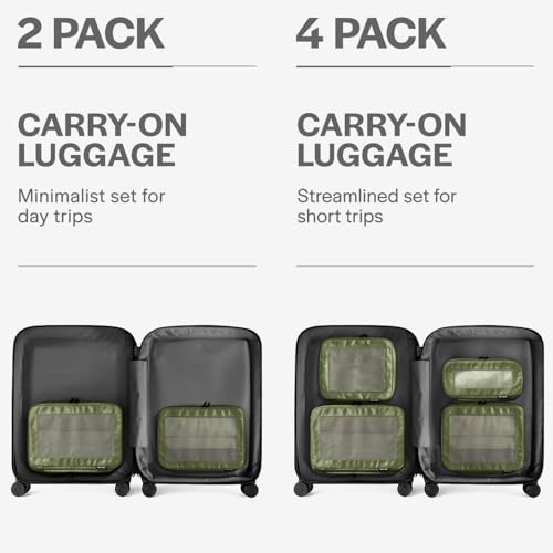 Compression Packing Cubes for Travel (2 Count)