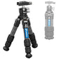 Carbon Fiber Travel Tripod with 360° Ball Head