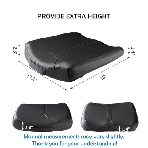Car Memory Foam Heightening Seat Cushion for Short People Driving
