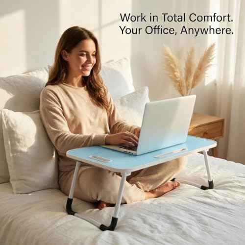 23" Foldable Lap Desk for Laptop Writing w