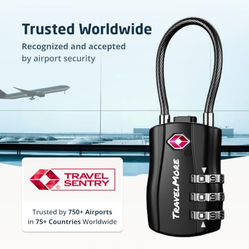 TSA Approved Luggage Locks (10 Count)