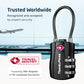 TSA Approved Luggage Locks