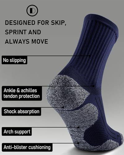 Cushioned Compression Unisex Mid (4 Count)