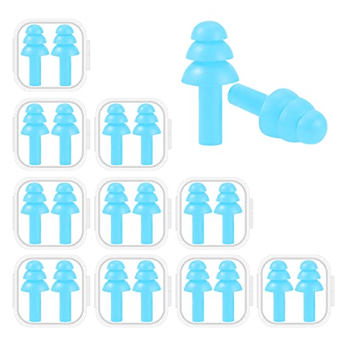 10 Pairs Noise Cancelling Ear Plugs (10 Count)