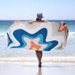 2 Pack Microfiber Beach Towel