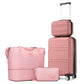Luggage Set 4 Piece Carry On Hardside Luggage with Spinner Wheels (4 Count)