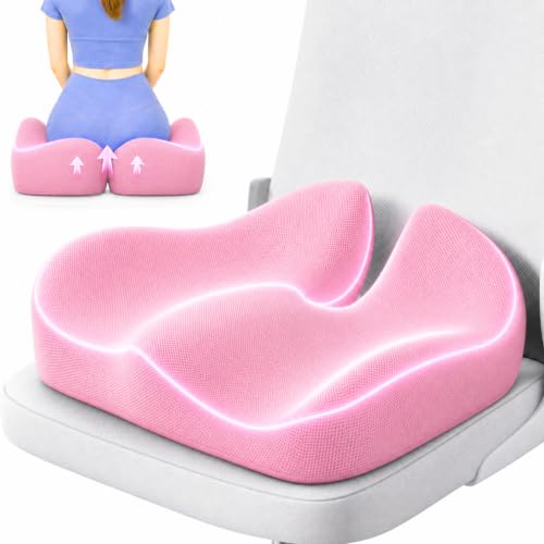 Seat Cushion XL Large Memory Foam Cushion for