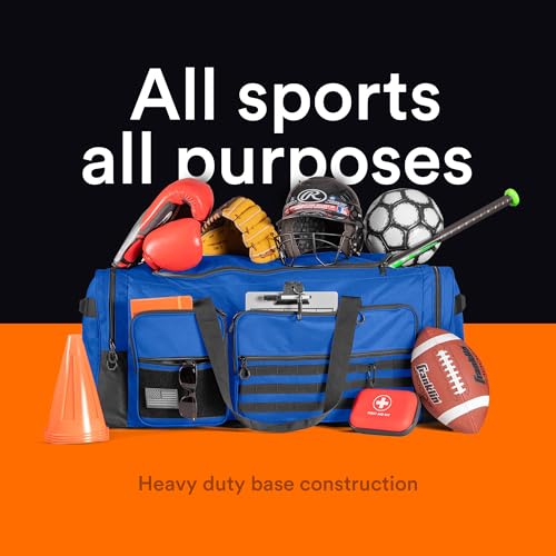 130L 36" Extra Large Heavy Duty Sports Equipment Storage Duffle Bag
