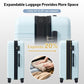 Luggage Sets Front Opening (2 Count)