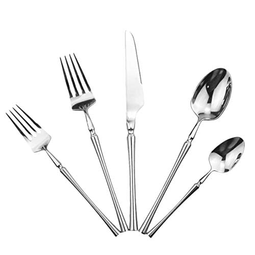 Silver Silverware Set (5 Count)