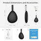 Apple MFi Certified] Air Tracker Tag 1 Pack