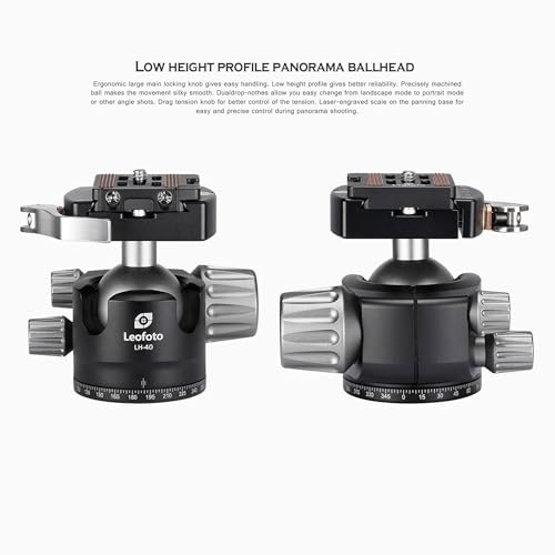 LS 323 CX Ranger Series Carbon Fiber Tripod Kit with LH