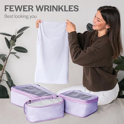 Compression Packing Cubes for Travel (2 Count)