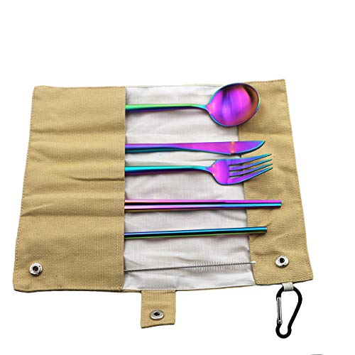 Luxury Rainbow Matte Portable 18