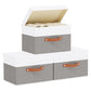 Storage Bins with Lids (3 Count)