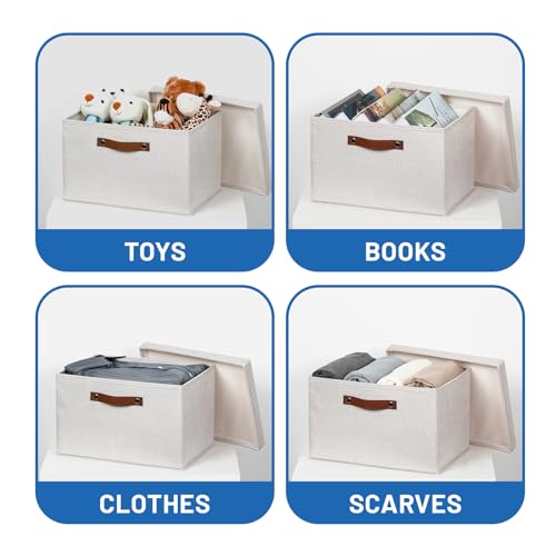 Storage Bins with Lids 2 (2 Count)