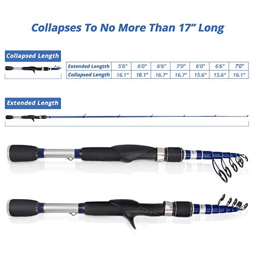 Compass Telescopic Spinning Rods