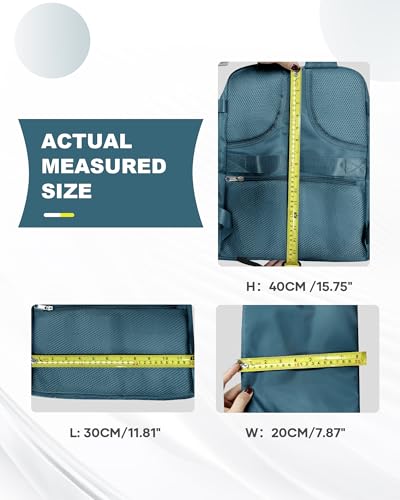 Travel Backpack Carry On for Women Man Gym Backpack with Laptop Compartment Mochila de Viaje Teacher Personal Item Backpacks Airplane Accessories Must Haves Peacock Blue