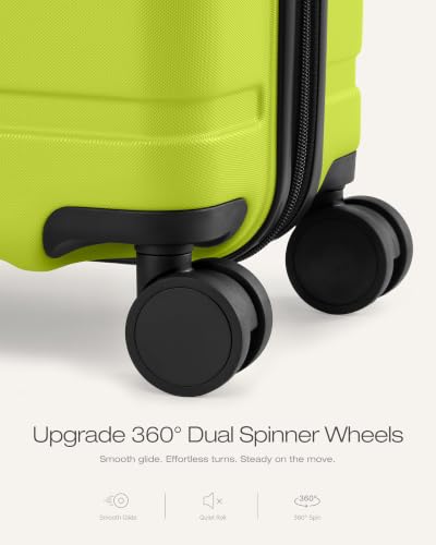 Luggage Set Lightweight Durable Hardshell (3 Count)