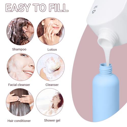 Travel Shampoo Bottle (4 Count)