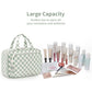 Travel Toiletry Bag for Women Large Hanging Makeup Bag Organizer Toiletries Bag for Full Size Essentials Accessories Cosmetics