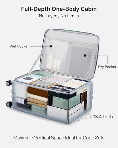 Expandable Large Checked Luggage
