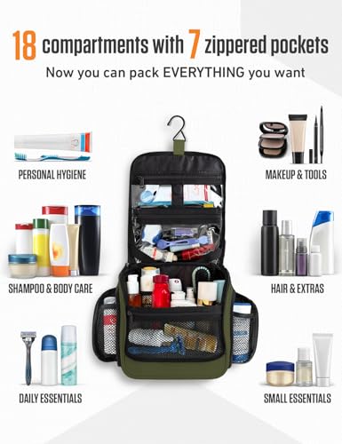 Hanging Travel Toiletry Bag