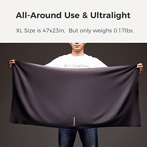 Ultralight Quick Dry Towels in XLarge & Small Sizes with Compact Packable Pocket Microfiber Towel for Backpacking Travel Beach Hiking Swimming Sports & Yoga